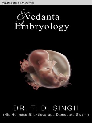 cover image of Vedanta & Embryology